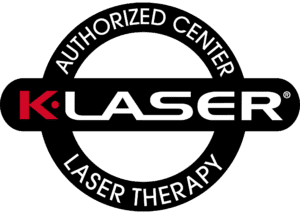 K-Laser authorized center logo for Class IV laser therapy at Acupuncture Zen Delray Beach